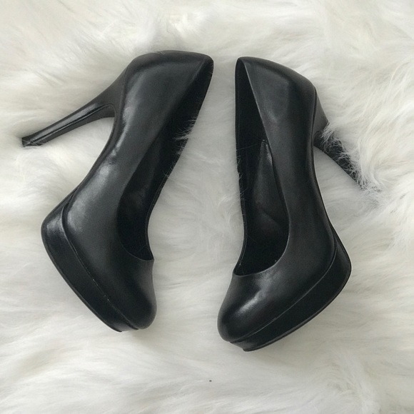 Call It Spring Black Heeled Shoes - Picture 1 of 9
